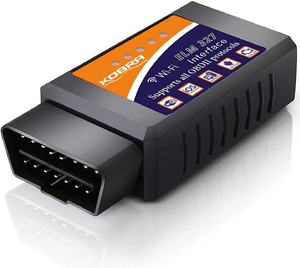 OBD2 Scanner & Wifi Car Code Reader – Clears Check Engine Light – Diagnose 3000 Car Codes - Wireless Car Diagnostic Scanner – Auto Scanner for 1996 to 2016 Vehicles (Ios & Android Devices Only)