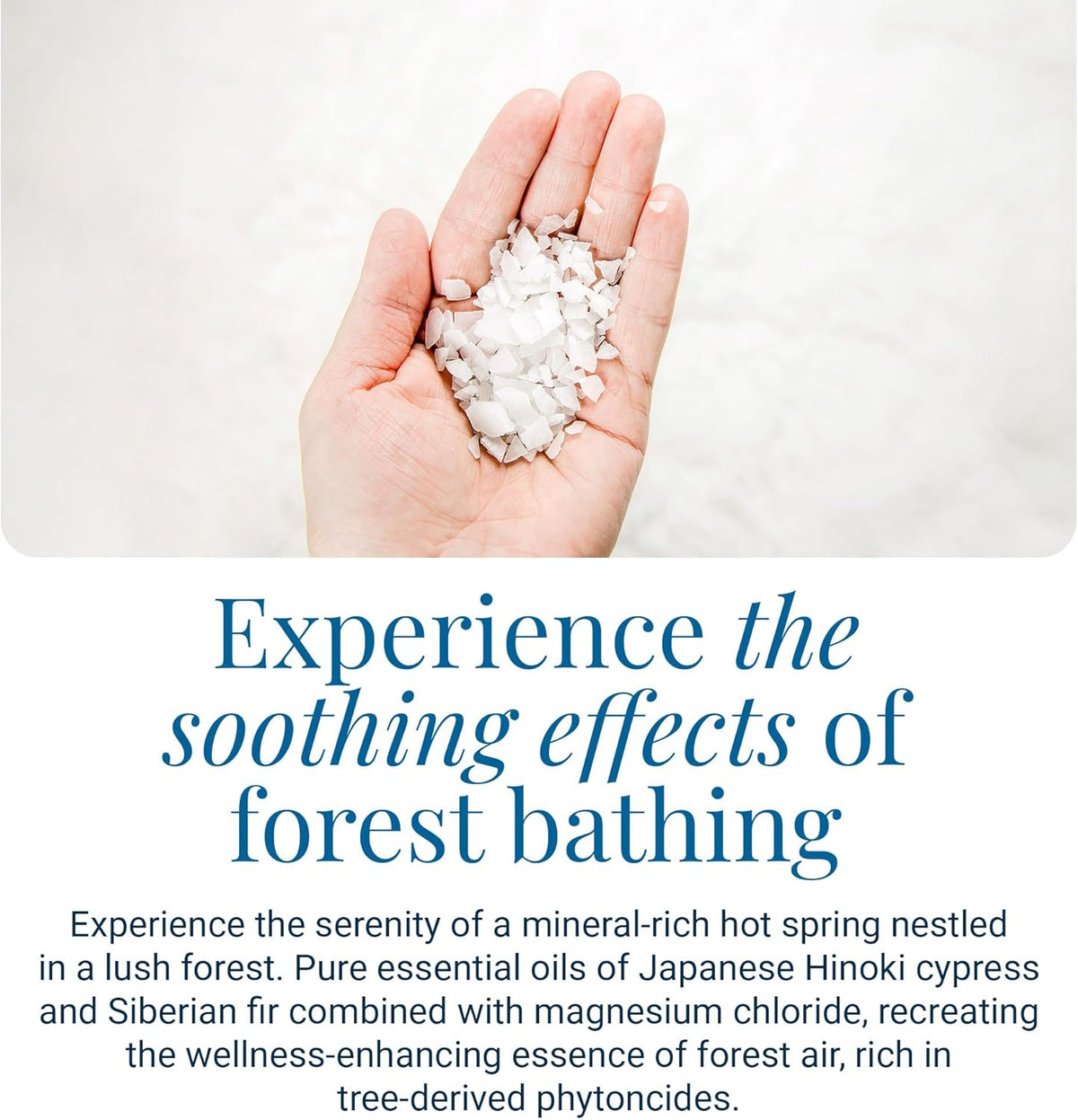 Ancient Minerals Magnesium Bath Flakes, Forest Calm Scent, 1.65Lb