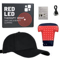 Infrared Leds 660Nm & 850Nm Red Light Therapy Hair Growth Cap for Hair Regrowth anti Hair Loss Relax Scalp Hair Care Hat
