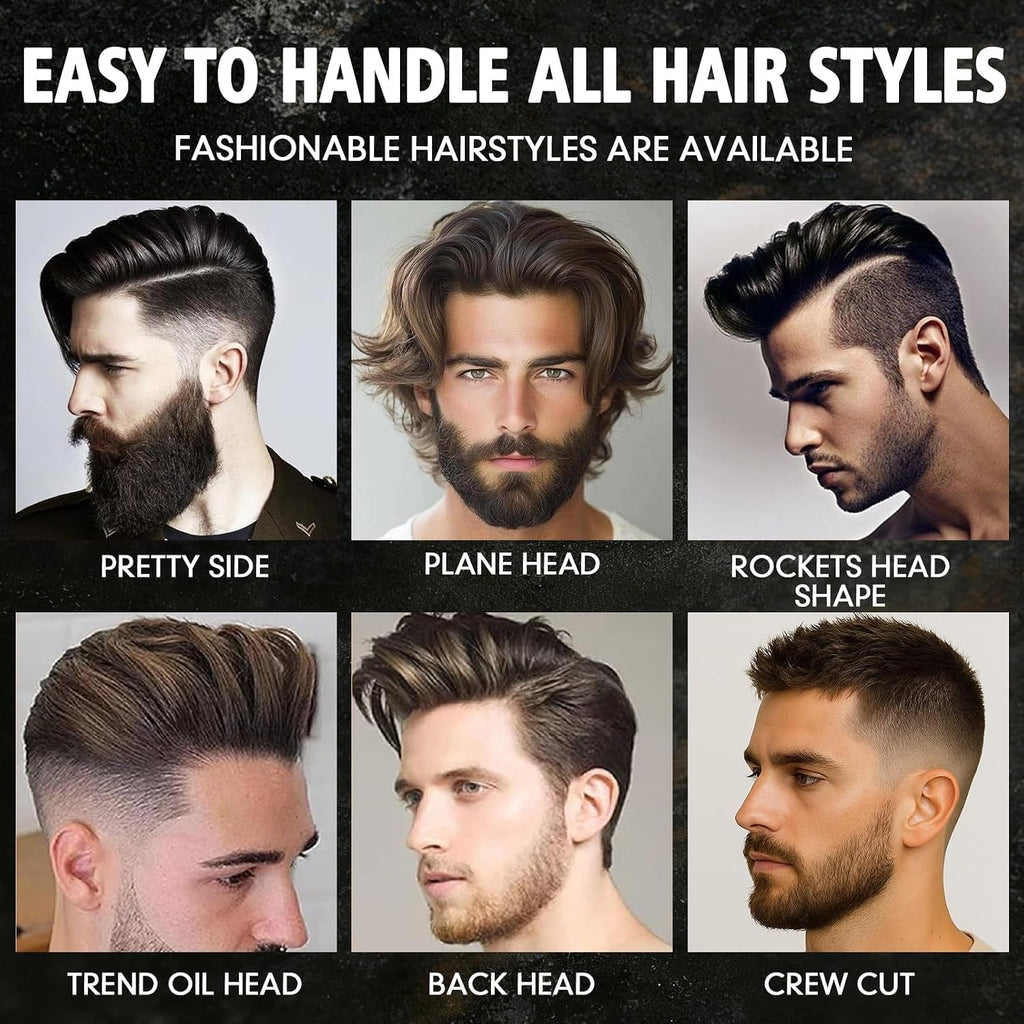 4.23Oz Men'S Hair Styling Clay, Firm Hold, Matte Finish, Hair Clay Low Shine with Natural Ingredients, Add Volume & Texture, Men'S Hair Product Ideal for All Men'S Hair Types 120G