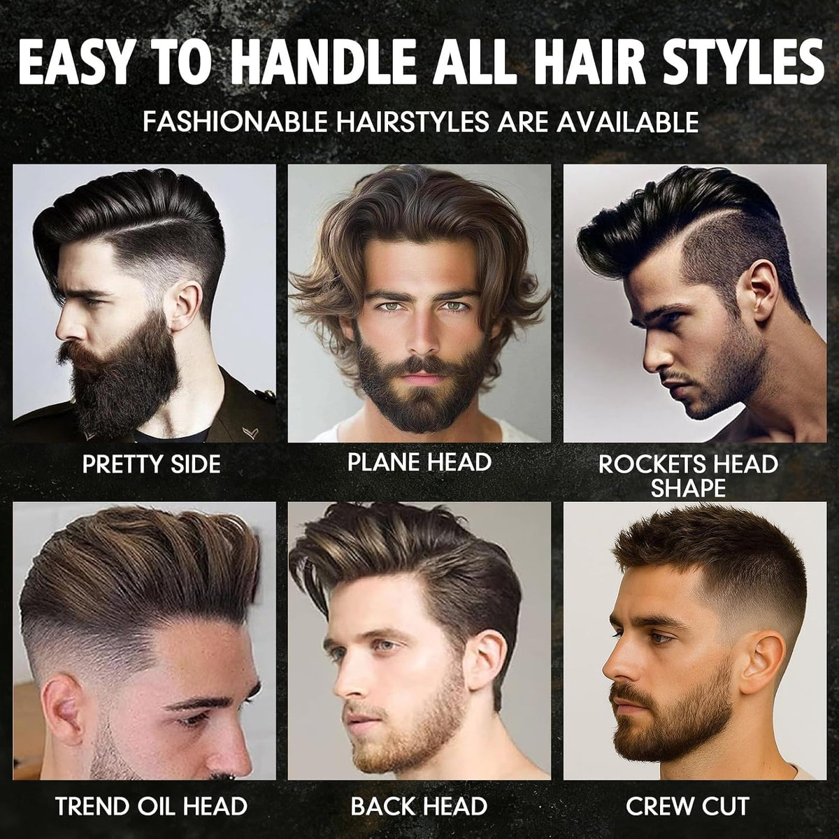 4.23Oz Men'S Hair Styling Clay, Firm Hold, Matte Finish, Hair Clay Low Shine with Natural Ingredients, Add Volume & Texture, Men'S Hair Product Ideal for All Men'S Hair Types 120G